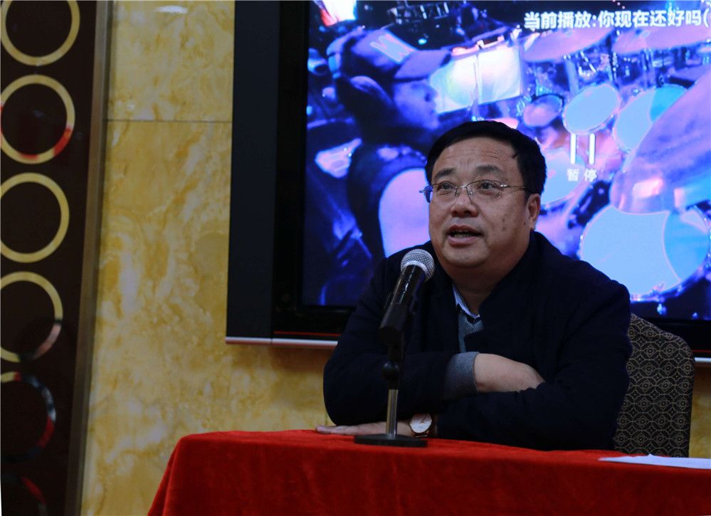 市文联党组书记,主席王文书讲话